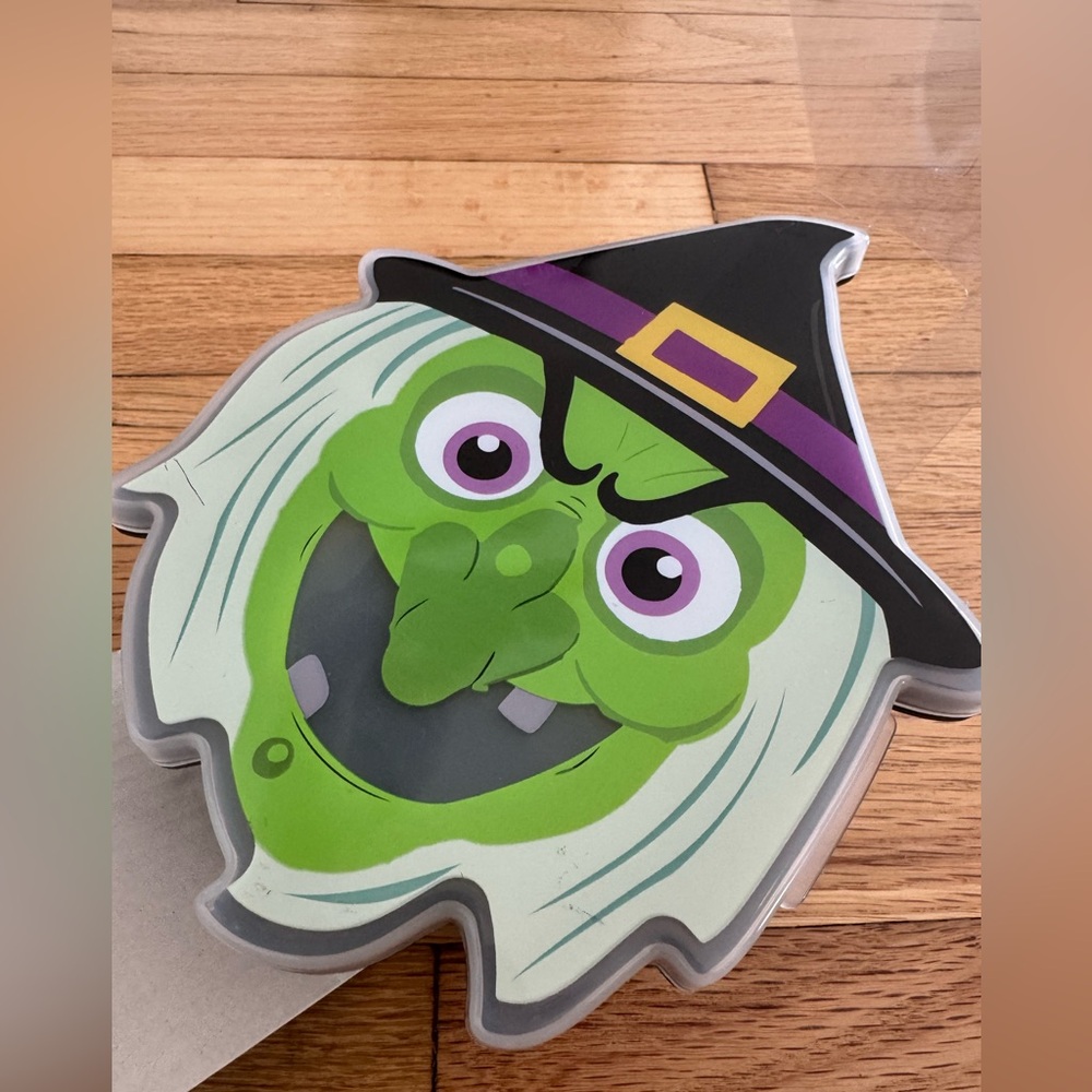 CWC Cook with Color Halloween Witch Snack Box Plastic Storage Container - Picture 5 of 11